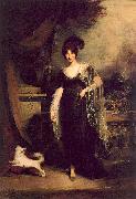Owen, William Mrs. Robinson France oil painting artist